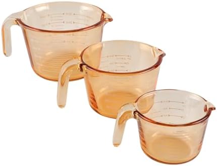 COOK WITH COLOR Glass Measuring Cups by CookwithColor