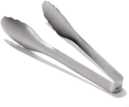 OXO Steel Serving Tongs by Unknown