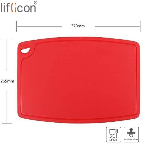 Liflicon Extra Large Thick Silicone Cutting Boards - Image 2