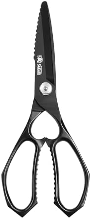 MITSUMOTO SAKARI 8" Kitchen Scissors & Poultry Shears, Detachable by MITSUMOTOSAKARI