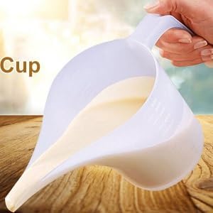 Funnel Pitcher, Food Grade Material Measuring Cup - Image 6