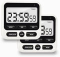 2Pack Digital Kitchen Timer 24 Hour by Nkove