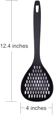 Nylon Slotted Spoon – 12.2" Lightweight, Heat-Resistant, Non-Scratch Kitchen - Image 2