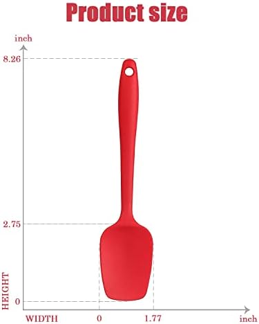 Silicone Spatula Set, Rubber Spoon Spatula - Image 5