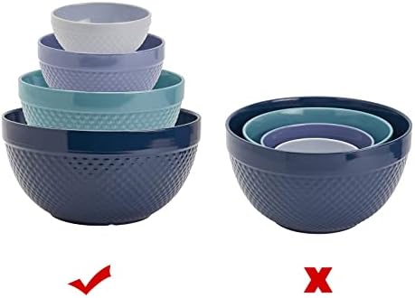 4pcs Display Stands for Pyrex Mixed Cinderella Bowls, Stacker Stacking Rings - Image 2