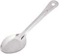Winco 11" Stainless Steel Basting Solid Spoon by Winco