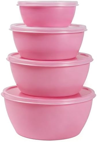 4-Piece Classic Plastic Prep Bowls by SCWBOEII