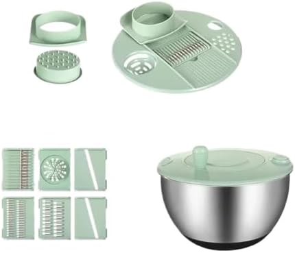 Stainless Steel Salad Spinner by LMRXOFE