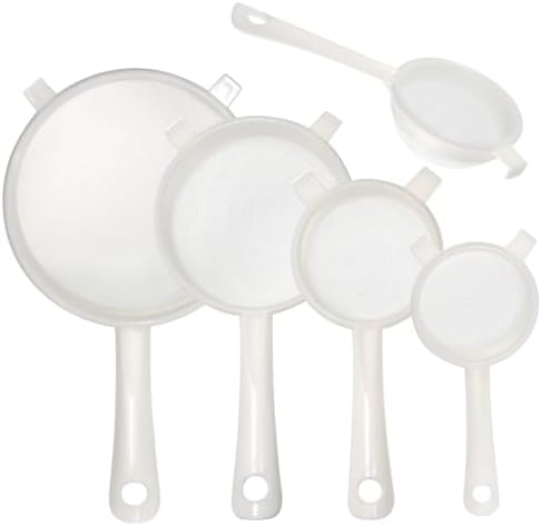 4 Pcs Plastic Nylon Mesh Strainer Colander by Unknown