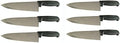 8" Chef Knife Assorted Colors and Packs by Unknown