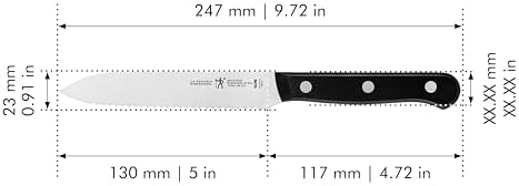 HENCKELS Solution 5-inch Serrated Utility Knife - Image 3