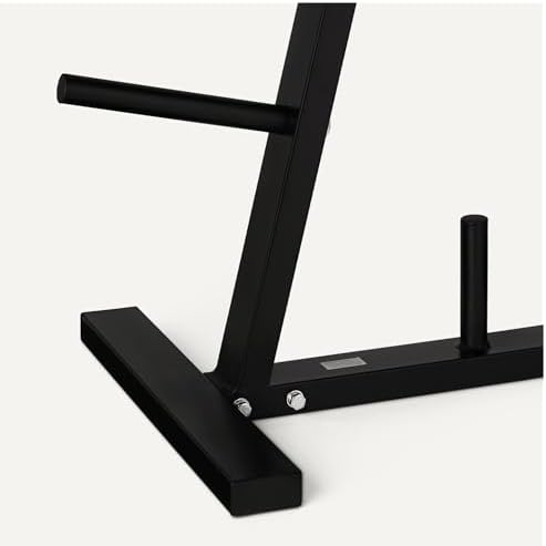 Amazon Basics Weight Plate Tree Rack, Durable Steel, Space-Saving Vertical - Image 3