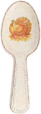 UPware Glitter Turkey Melamine Salad Servers, Serving Utensil Set, Includes - Image 4