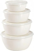 4-Piece Classic Plastic Prep Bowls by SCWBOEII