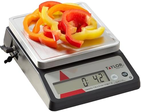 Compact Digital Portion Control Kitchen Scale by Taylor