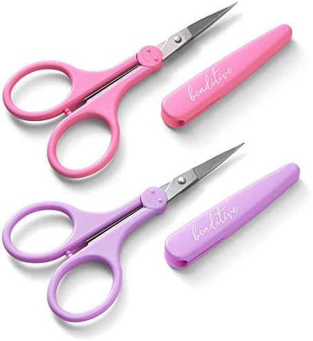 Beaditive High Precision Detail Scissors Set Sharp, Fine Tips | Paper Cutting by Beaditive