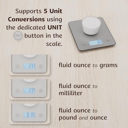 Smart Kitchen Scale with Nutrition Tracker & Bluetooth App - Image 5