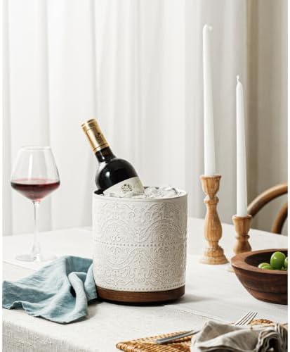 Kitchen Utensil Holder, 360° Rotating Extra Large Ceramic Utensil Holder - Image 5