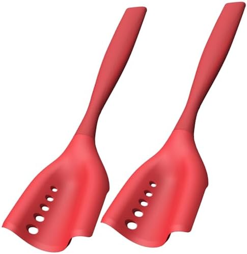 2Pack Meat Chopper Mincing Spatula, Silicone Grinder by PGYARD