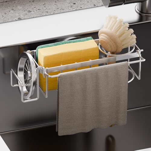 TAILI 4-in-1 Sponge Holder for Kitchen Sink by TAILI