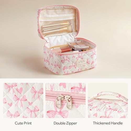 HBselect Quilted Makeup Bag - Image 3