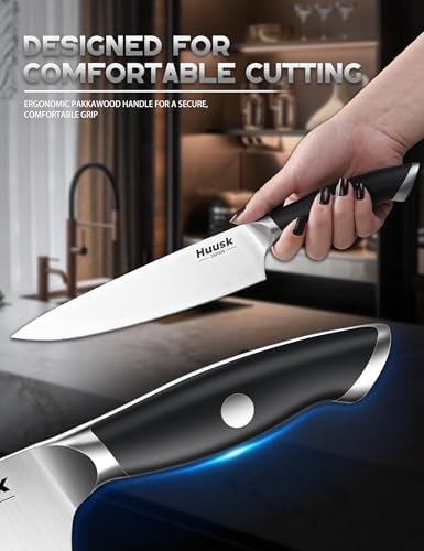 Huusk Kitchen Knife Block Set - Image 4