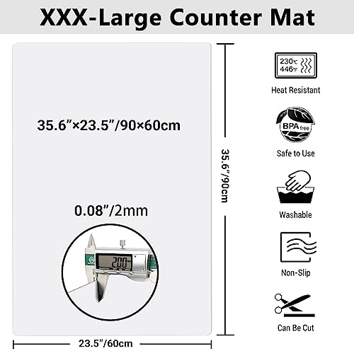 Ewen 35.6x23.5in 2mm Silicone Mats - Image 3