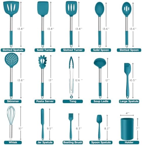 Onader 15pcs Kitchen Cooking Utensils Set - Image 2
