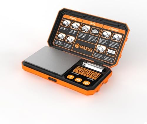 MAXUS Pocket Scale, 200g x 0.01g, by Maxusprecisionscale