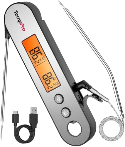 TempPro TempSwift Rechargeable Digital Meat Thermometer by TempPro