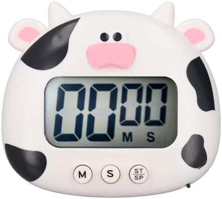 Digital Kitchen Timer Countup Countdown Cartoon Animal Sound Flash Alert Easy - Image 6