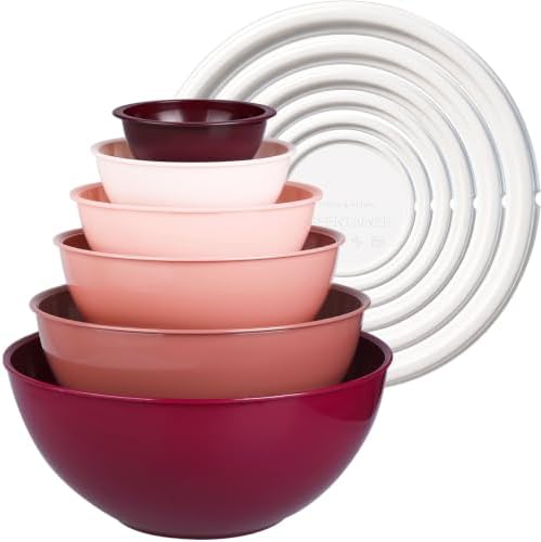 Greentainer Plastic Mixing Bowls by Greentainer