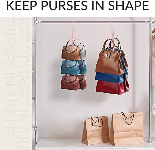 ZEDODIER 2 Pack Purse Hanger, Purse Organizer - Image 6