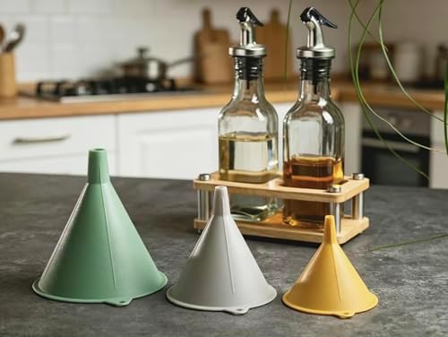 New Talent 3 Piece Plastic Funnel Set - Image 5