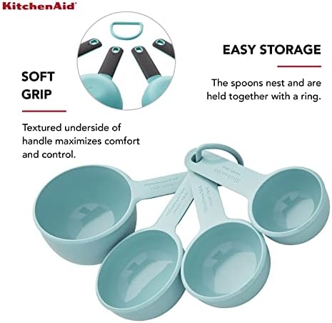 KitchenAid Measuring Cups, Aqua Sky - Image 6