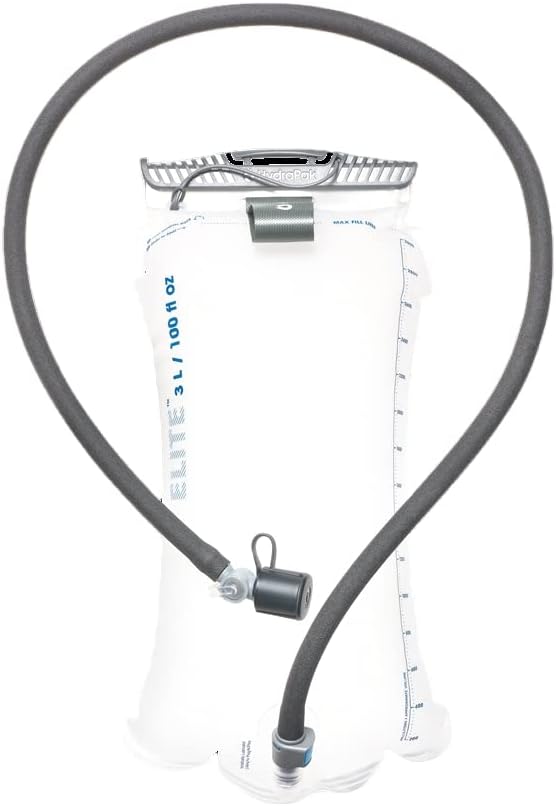 Hydrapak HydraSleeve - Insulated Sleeve with Shape-Shift Low-Profile Water Bladder/Reservoir for Hydration Backpacks, 3-Liter (100 oz.), High Flow Bite Valve, Safe & Reliable