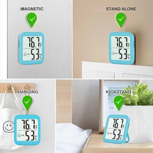 Antonki 2 Pack Room Thermometer Indoor Hygrometer - Image 4