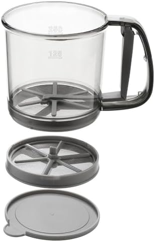 Leadigol Flour Sifter, Double Layer, Fine Mesh by Leadigol