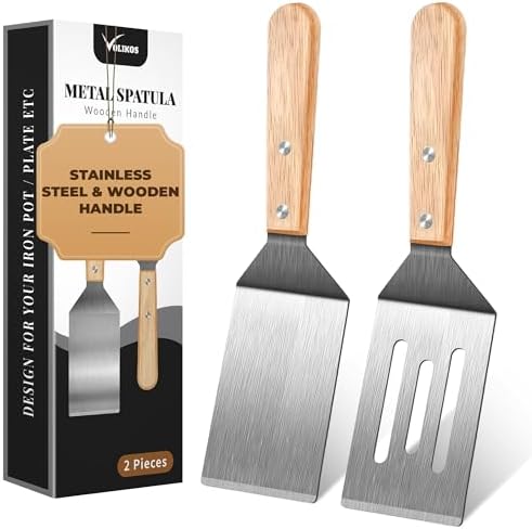 Stainless Steel Spatula Set by Volikos