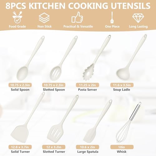 TeamFar Silicone Cooking Utensils Set - Image 2