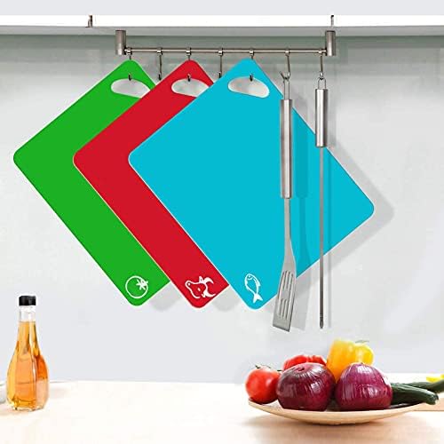 Kitchen Plastic Cutting Board Set - Image 5