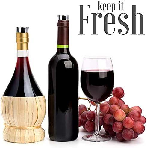 Wine Stopper 10 Pack, Reusable Decorative Bottle Stoppers - Image 4