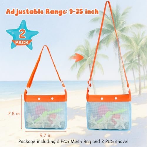 2 PCS Beach Mesh Shovel Sand Sifters - Image 3