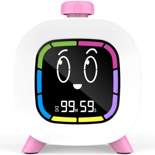 Digital Visual Timer for Kids ADHD, 99-Minute Countdown, Rechargeable by COWVTUJ