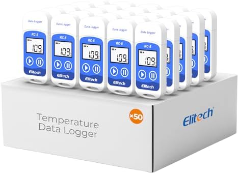 Elitech RC-5 USB Temperature Data Logger Recorder 32000 Points High Accuracy by Elitech
