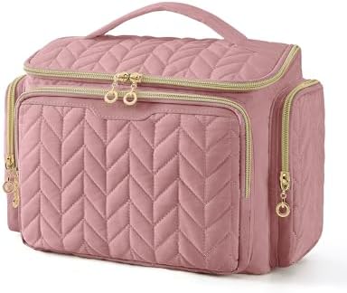BAGSMART Travel Toiletry Bag, Large Wide-open Travel Bag by BAGSMART