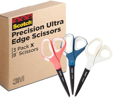 Scotch Brand Precision Ultra Edge Scissors, 8 Inch by ScotchBrand