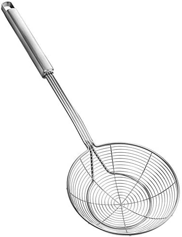 YFWOOD Spider Strainer Skimmer, Slotted Spoon by YFWOOD