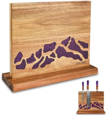 Magnetic Knife Block, Double Sided Strong Magnet Knife Storage Organizer by Unknown