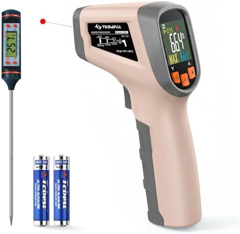 Tilswall Infrared Thermometer, Laser Temperature Gun -58°F~1112°F by Tilswall